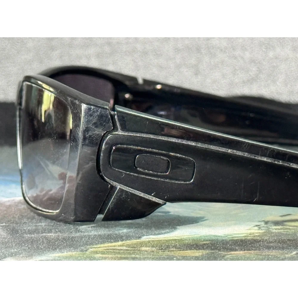 Oakley Fuel Cell Men's Polished Black Rectangle Sunglasses Frame Only 60-19-130